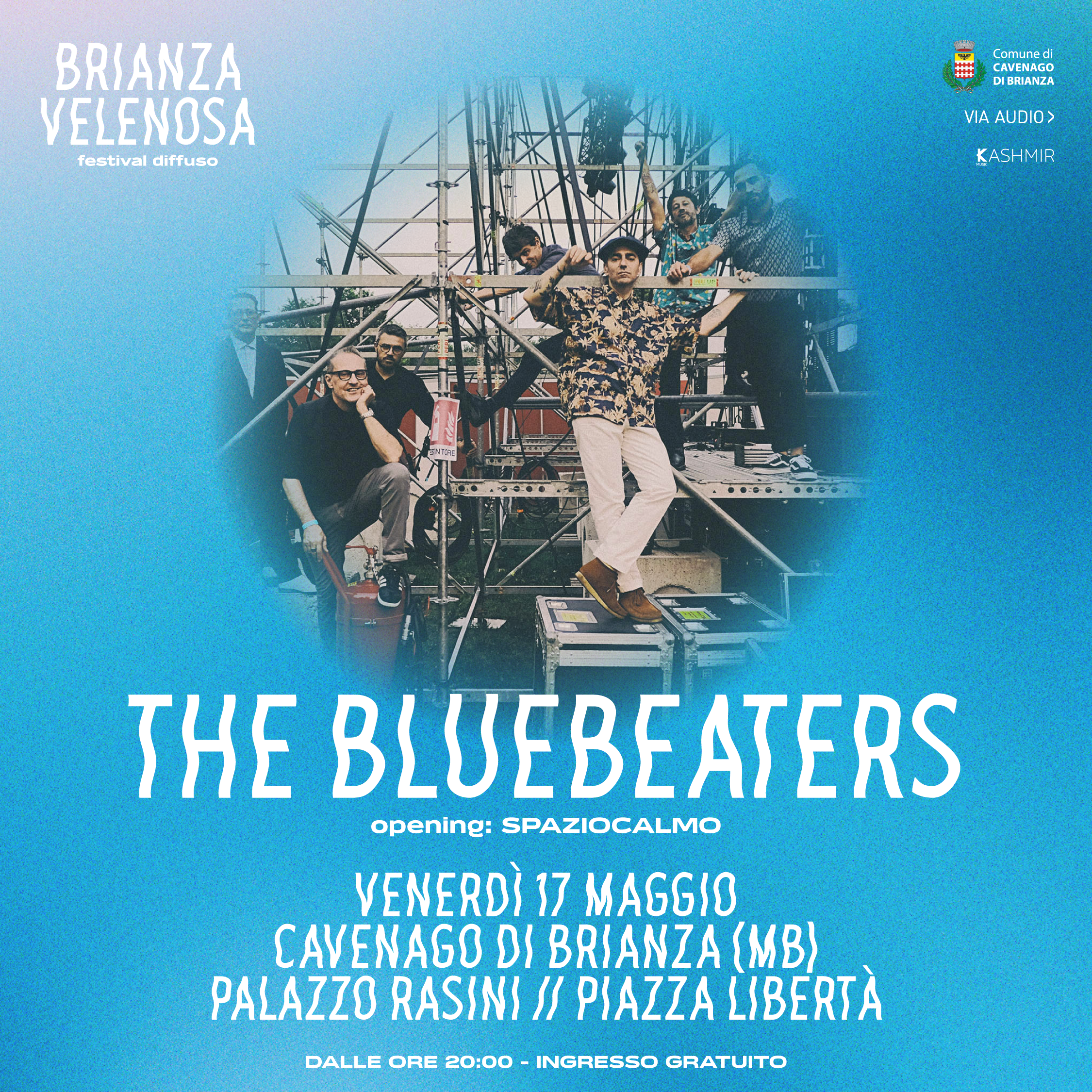 THE BLUEBEATERS • CAVENAGO DI BRIANZA